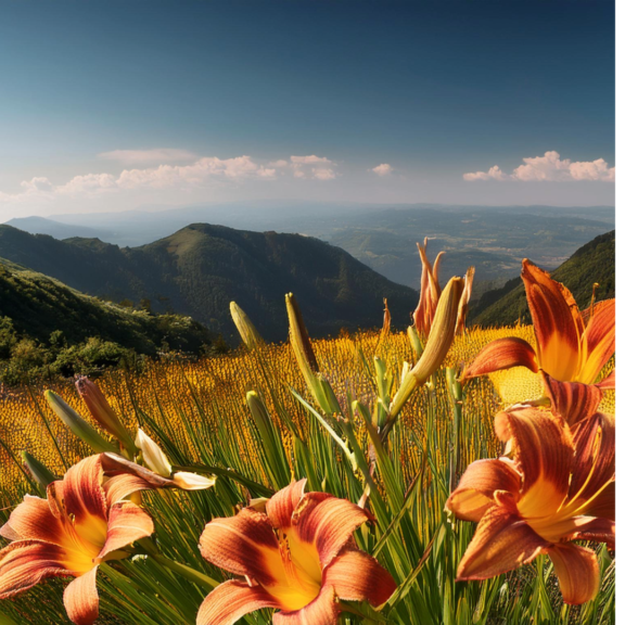 Daylily Hemerocallis spp